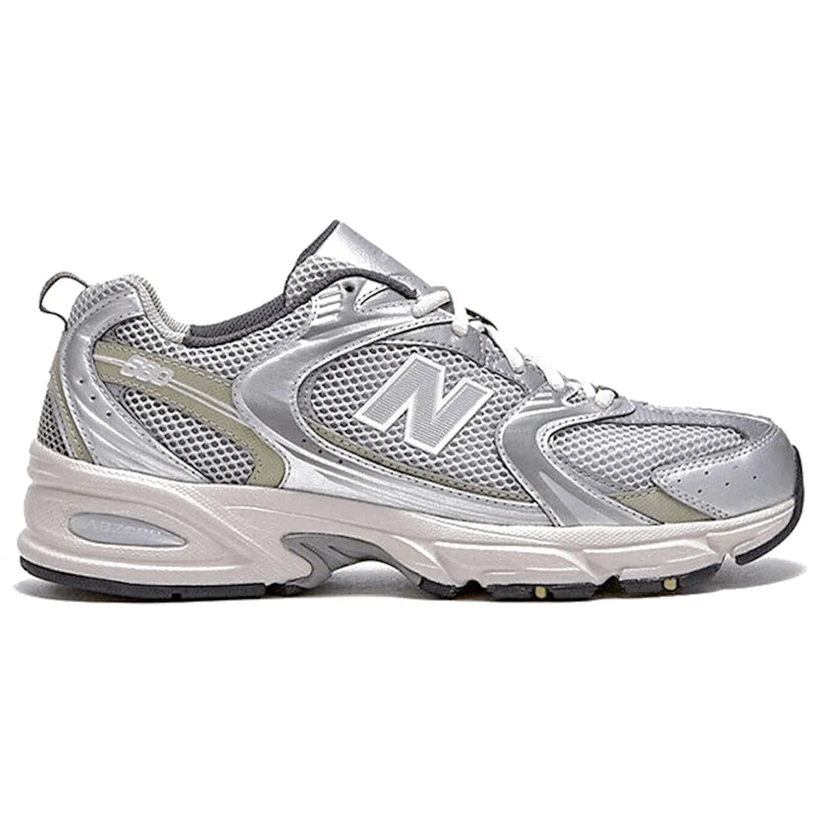 Fashion-forward style New Balance 530 Silver Khaki