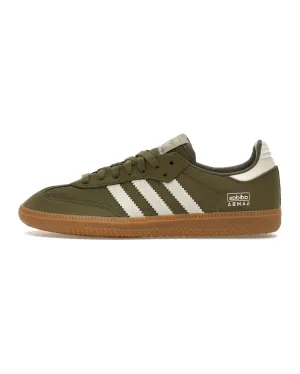 Track Step Fun run Adidas Samba OG Focus Olive Gum