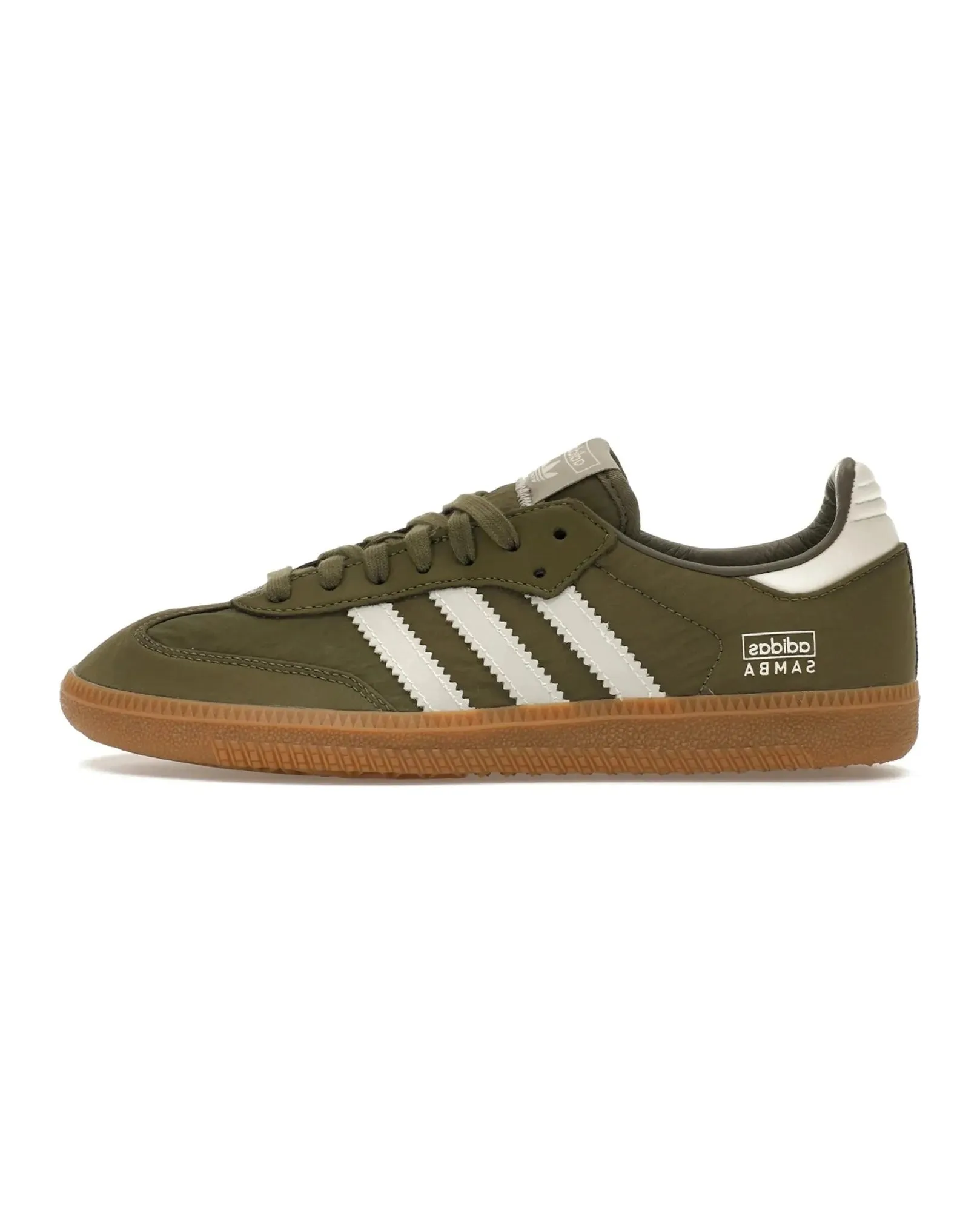 Track Step Fun run Adidas Samba OG Focus Olive Gum