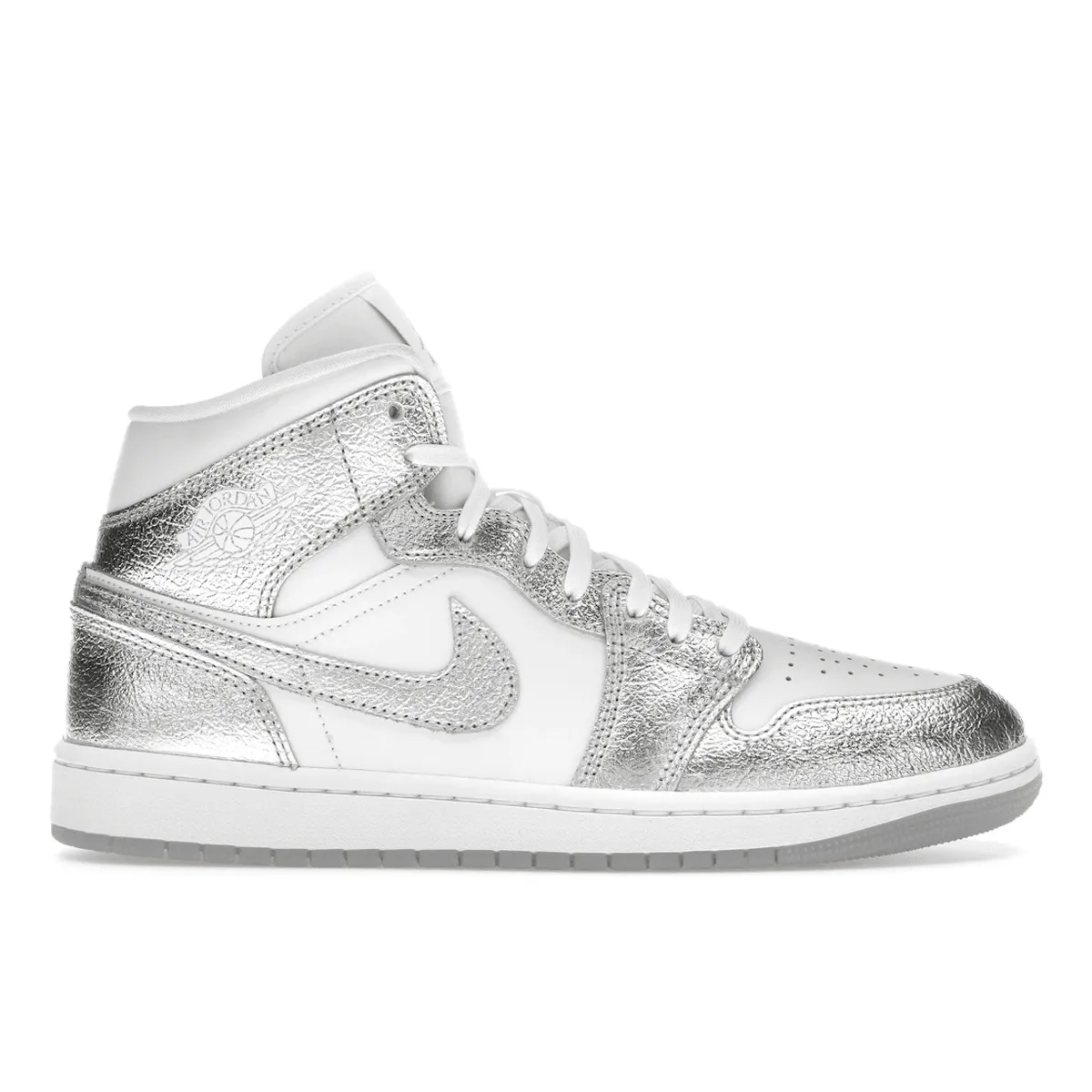 Fast Cushion Air Jordan 1 Mid SE Metallic Silver