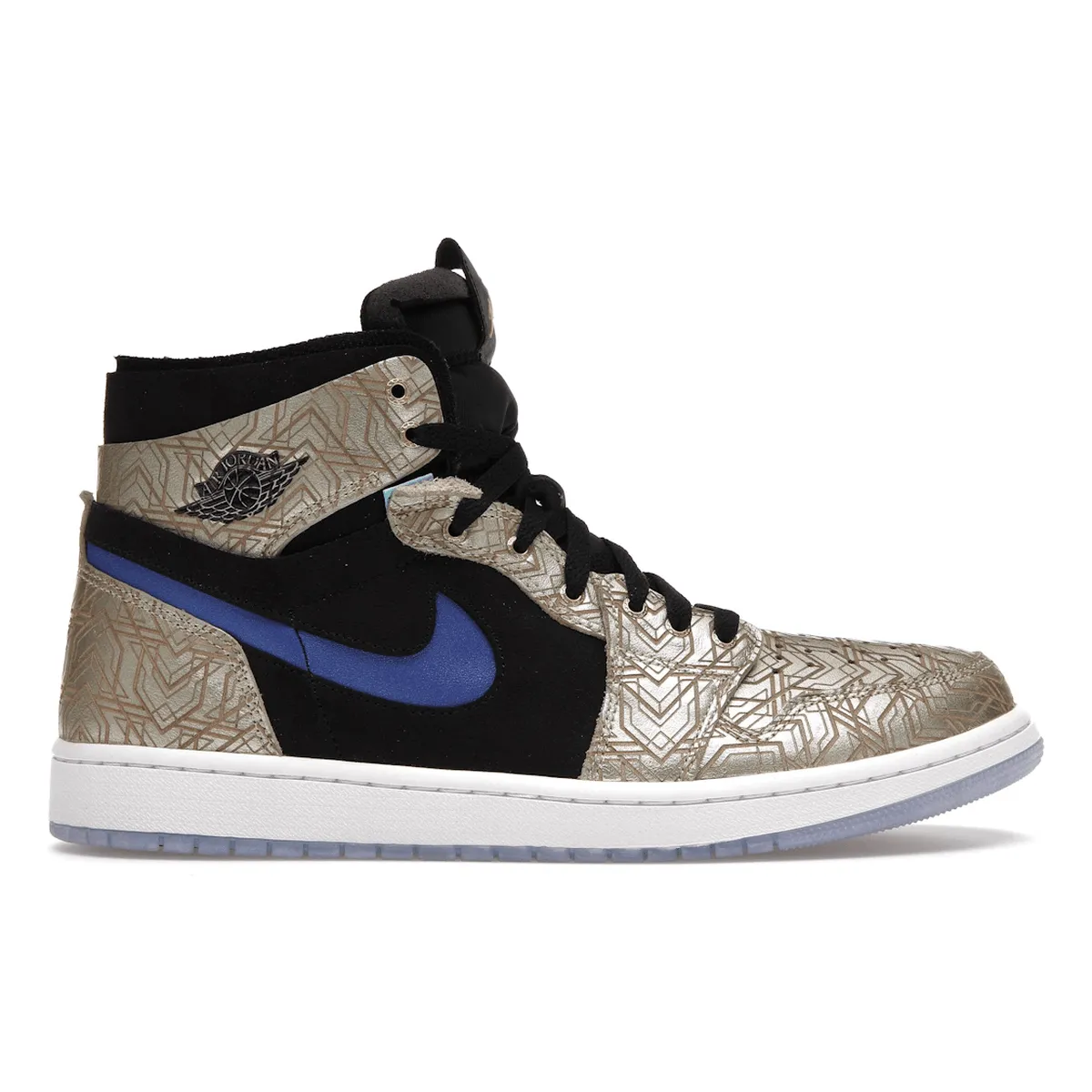 Fast Response Fit Air Jordan 1 High Zoom Air CMFT Gold Laser