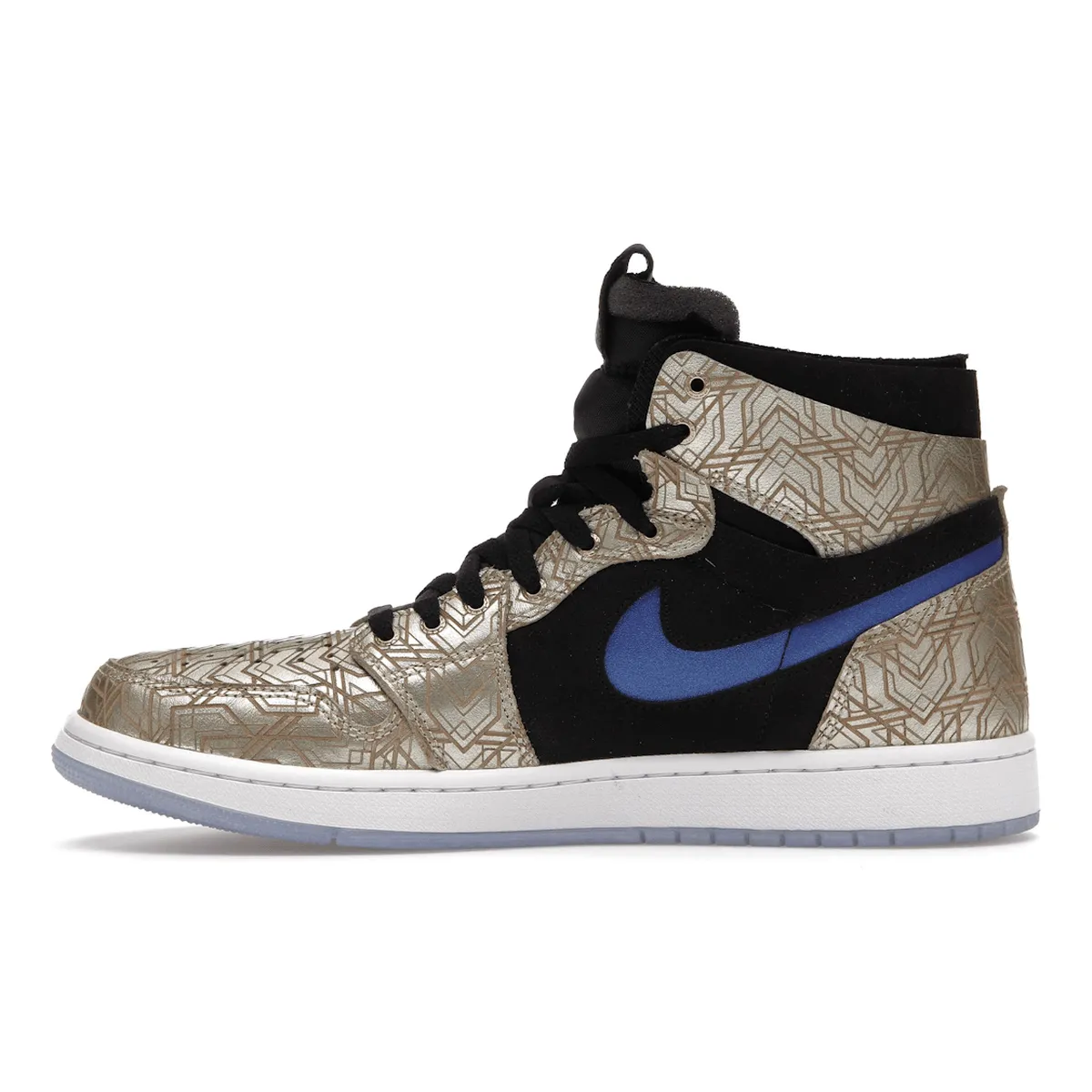 Fast Response Fit Air Jordan 1 High Zoom Air CMFT Gold Laser