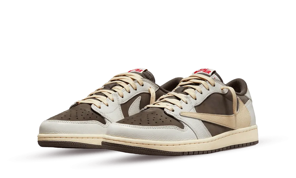 Fast Response Fit Air Jordan 1 Low x Travis Scott Reverse Mocha