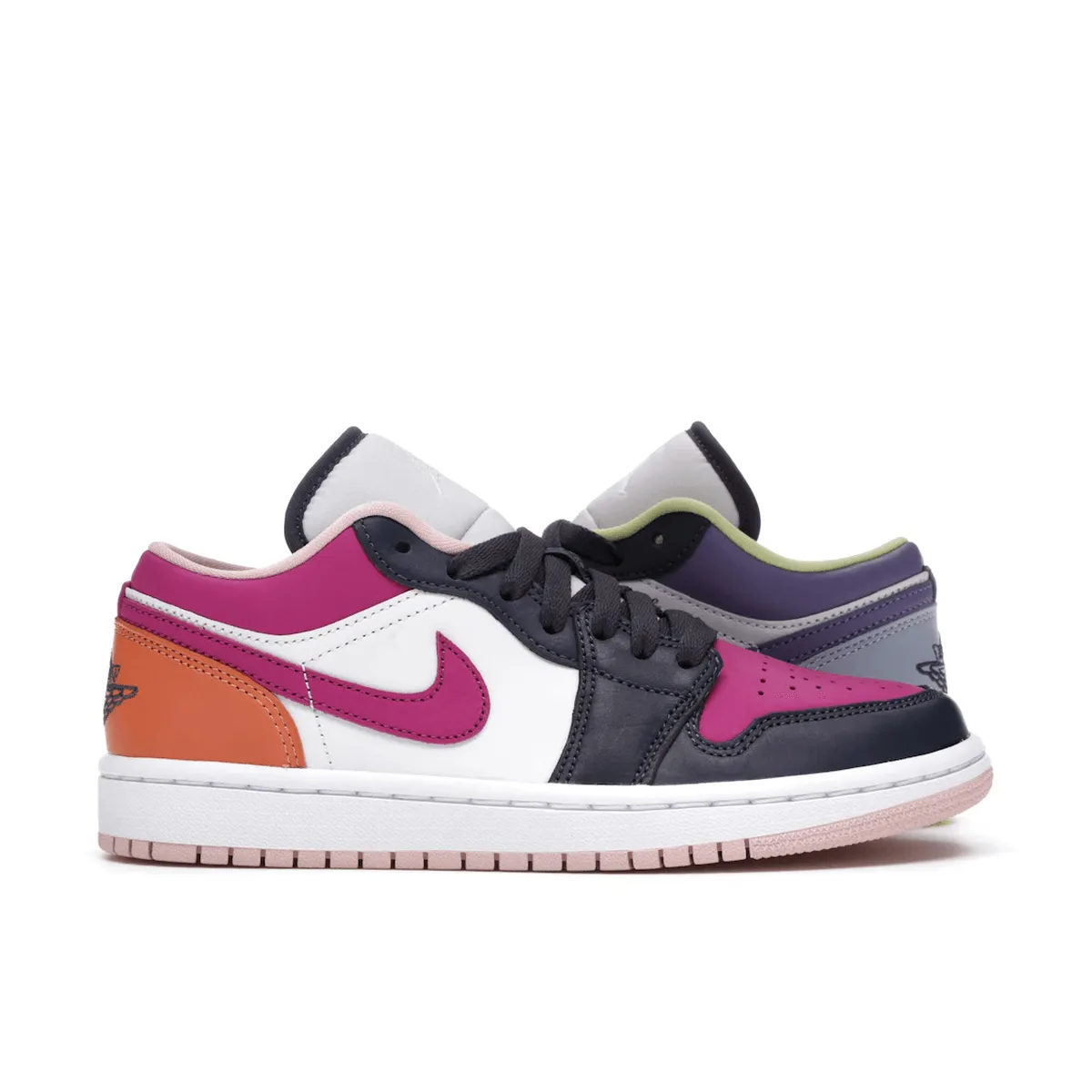 Fast Start Support Air Jordan 1 Low Purple Magenta