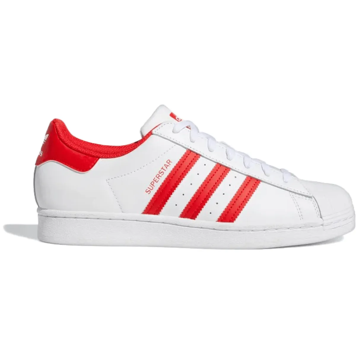 Speed Ride Fit Shock Guard Adidas Superstar Cloud White Vivid Red