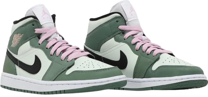 Flattering AJ 1 Mid SE 'Dutch Green'