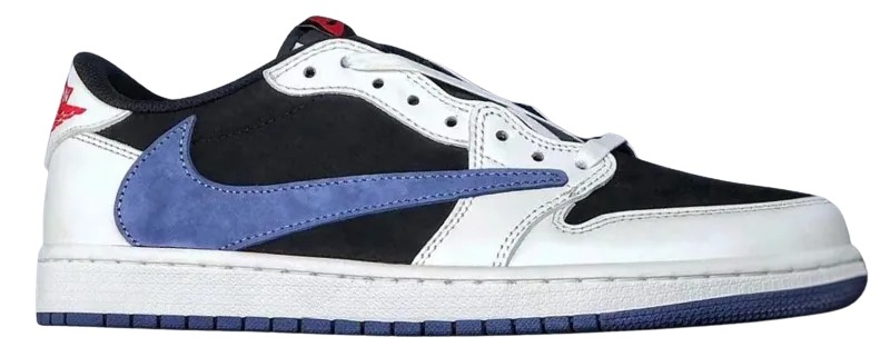 Support Sole Urban Performance AJ1 Low Travis Scott Reverse Blue