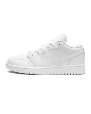 Nike Air Jordan 1 Low Triple White Elevated durability