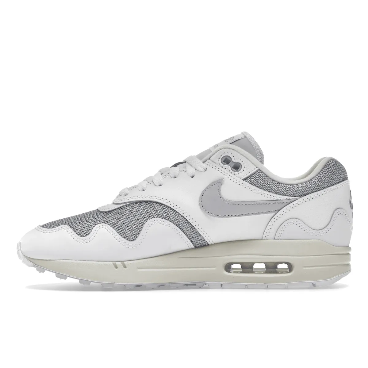 Flex form Air Max 1 Patta Waves White Silver