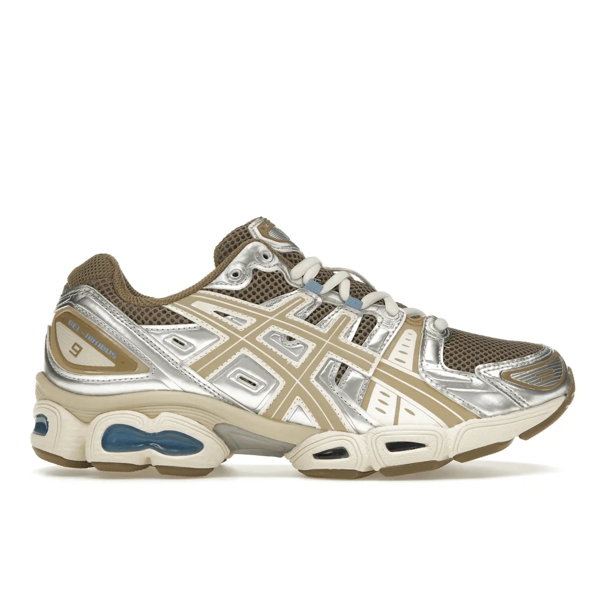 Flex-Tech ASICS Gel-Nimbus 9 Pepper Wood Crepe