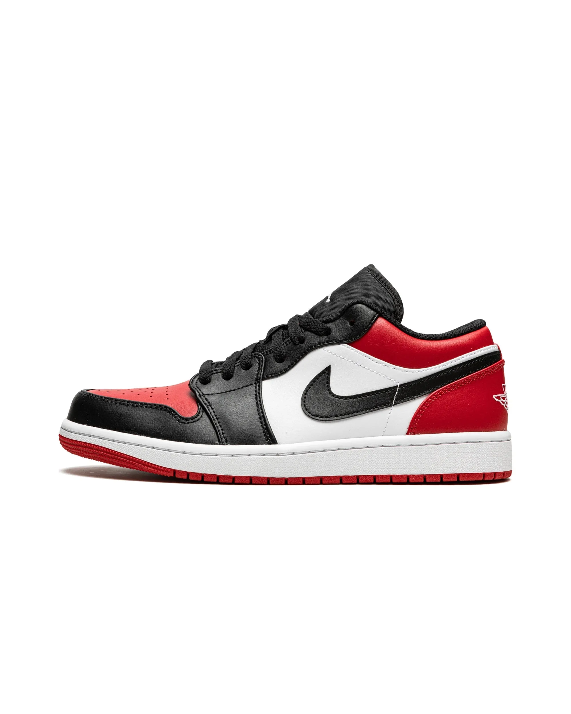Flexible Cushioning Jordan 1 Low Bred Toe