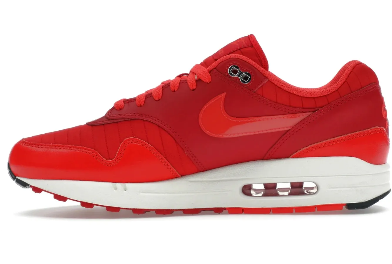 Flexible Footwear Outsole Nike Air Max 1 Gym Red Crimson