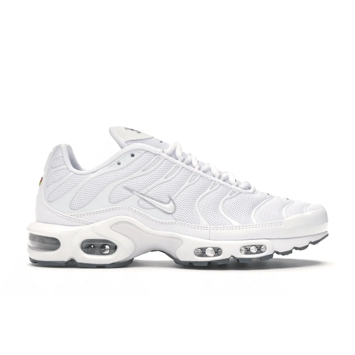 Flexible Frame Design Nike Air Max Plus White
