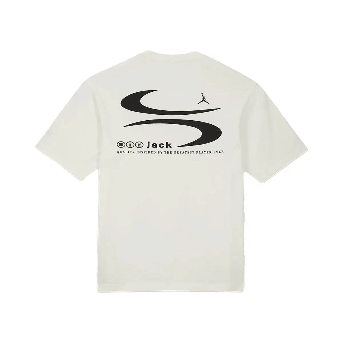 Flexible Heel Air Jordan x Travis Scott T-shirt White