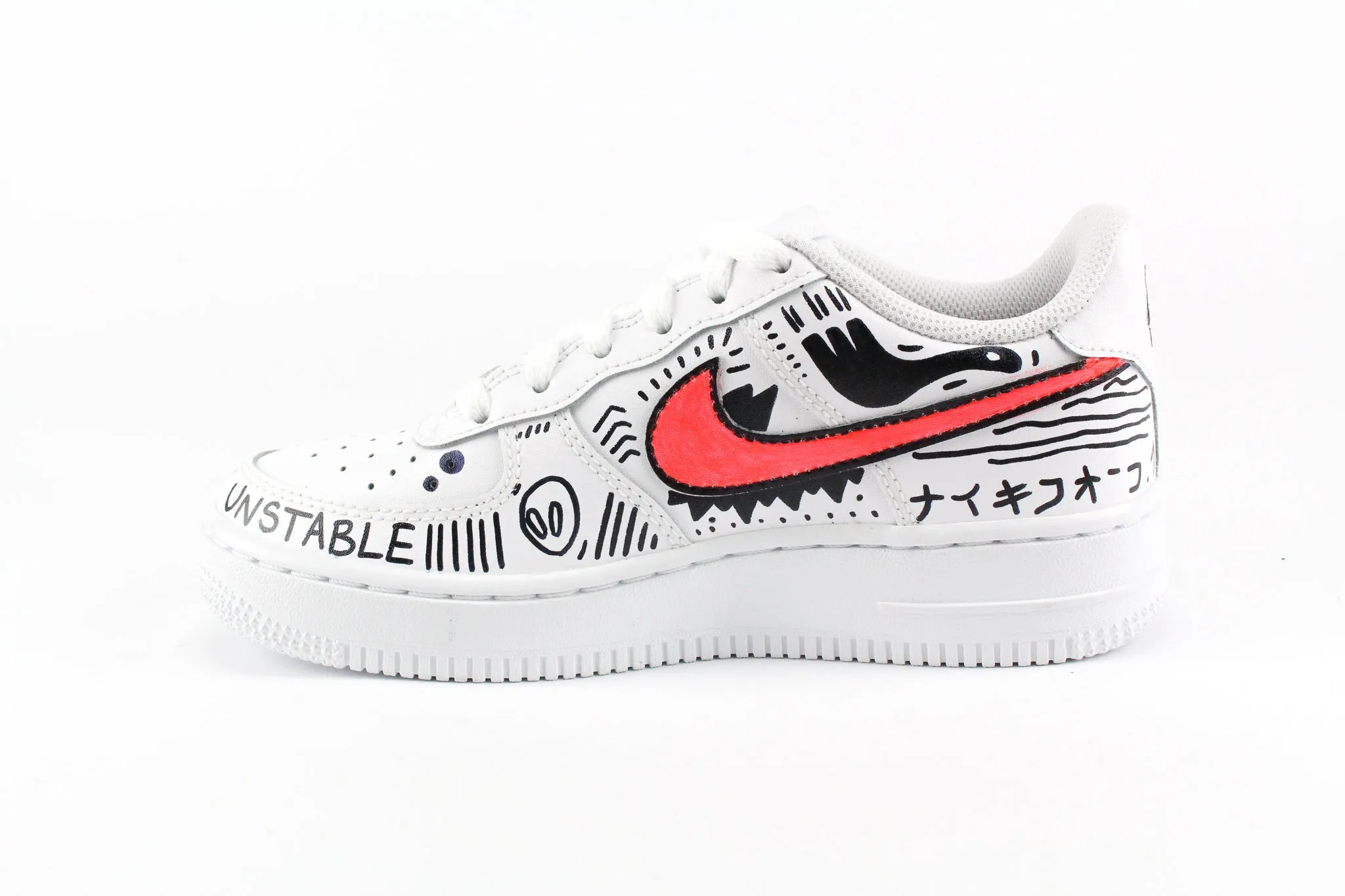 Flexible stability Nike Air Force 1 '07  Fluo Eye & Sword