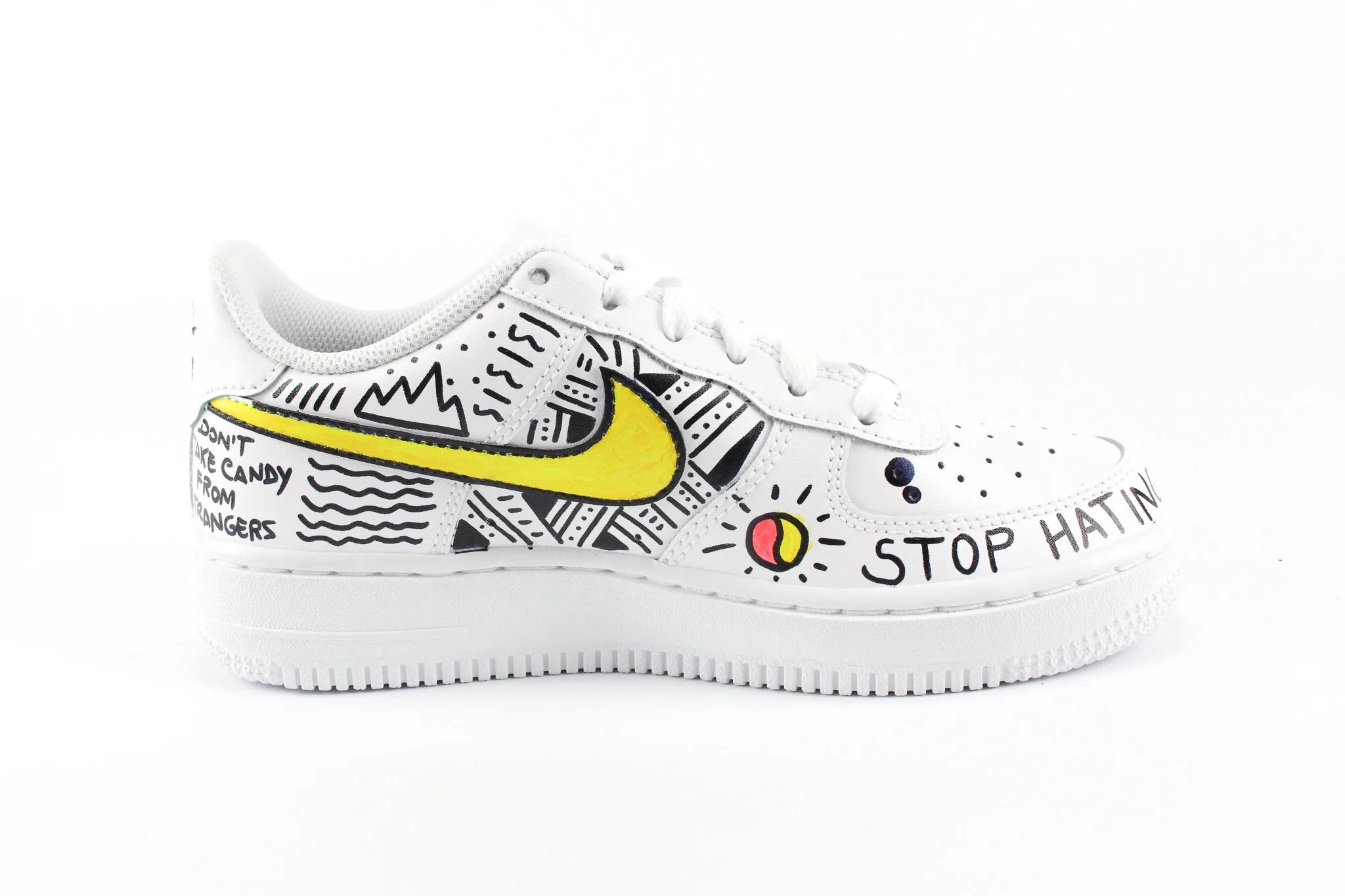 Flexible stability Nike Air Force 1 '07  Fluo Eye & Sword