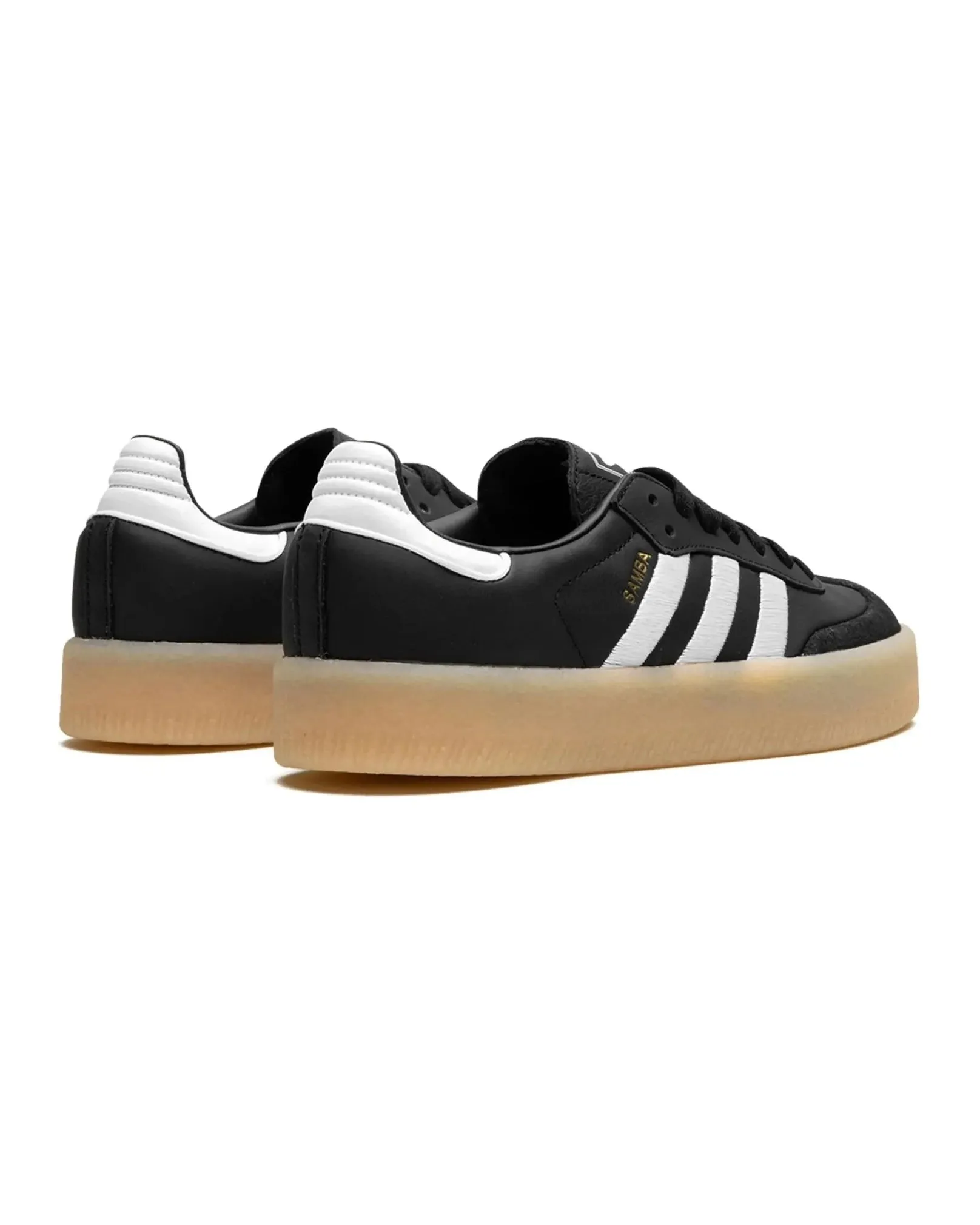 Flexible Step Adidas Samba Black White Gum