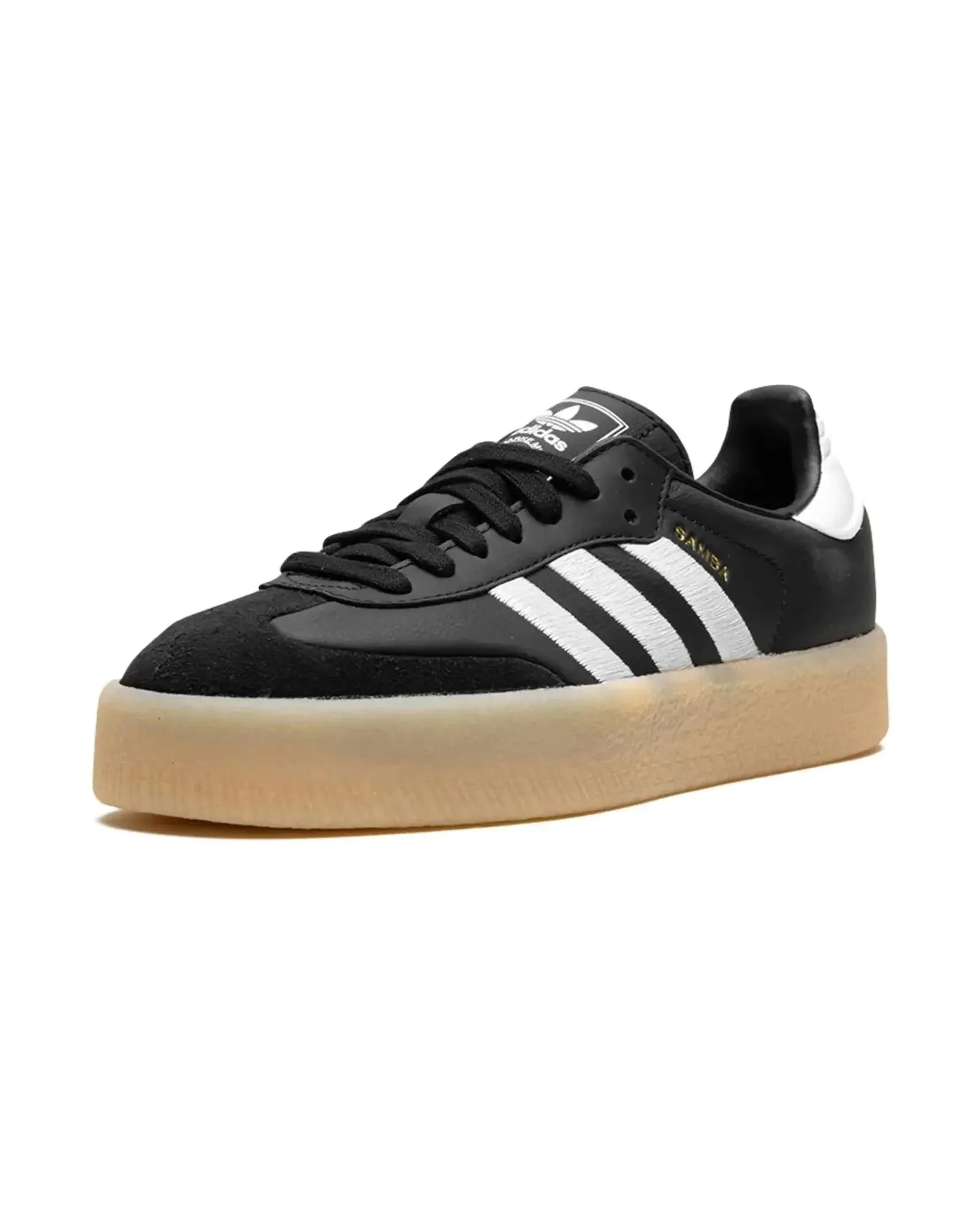 Flexible Step Adidas Samba Black White Gum