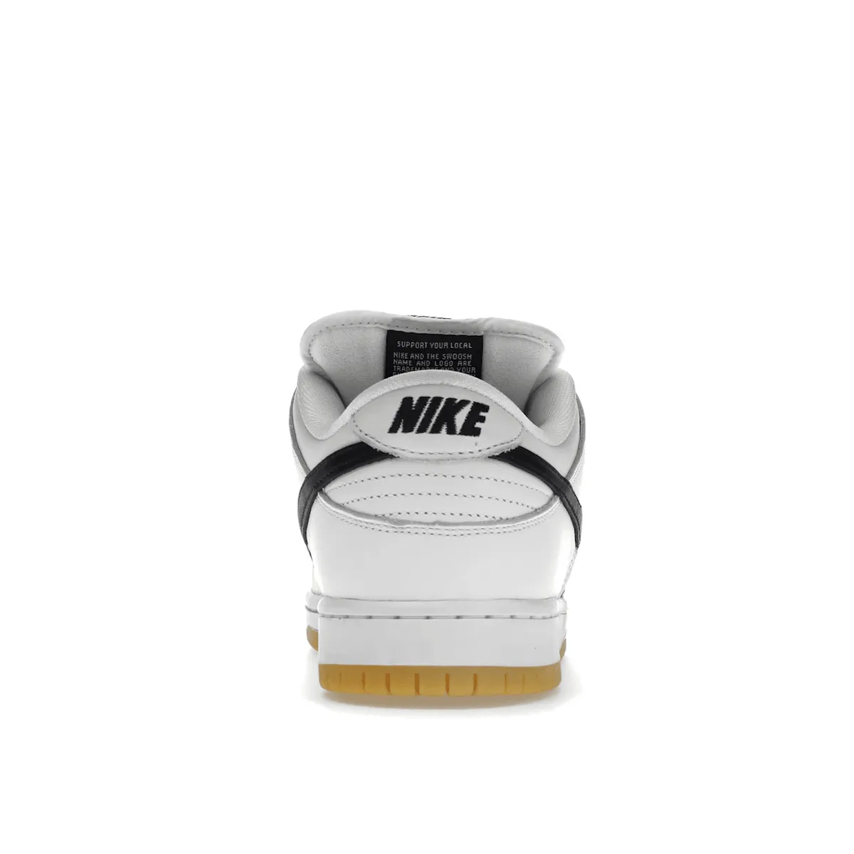 Flexible Step Move Glide-Out Nike SB Dunk Low Pro White Gum