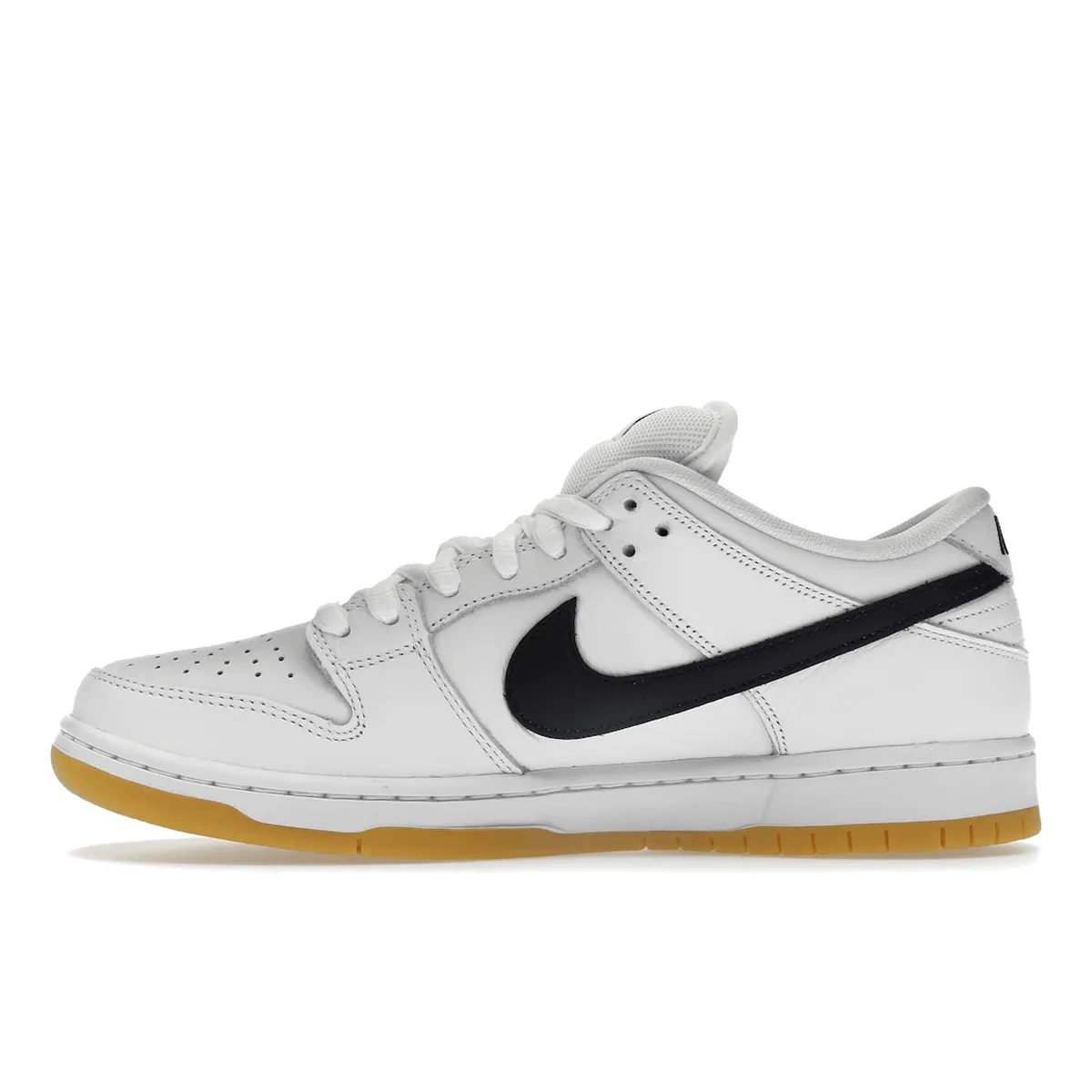 Flexible Step Move Glide-Out Nike SB Dunk Low Pro White Gum