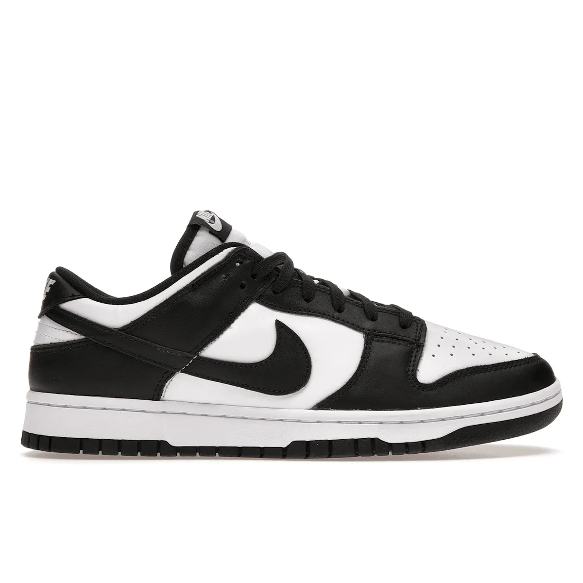 Flexible Step-On Glide Nike Dunk Low Panda Black White