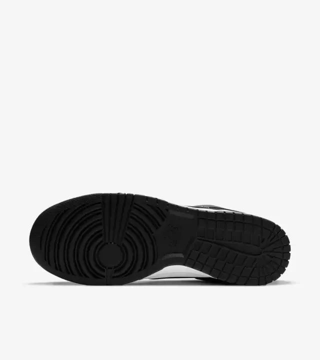 Flexible Step-On Glide Nike Dunk Low Panda Black White