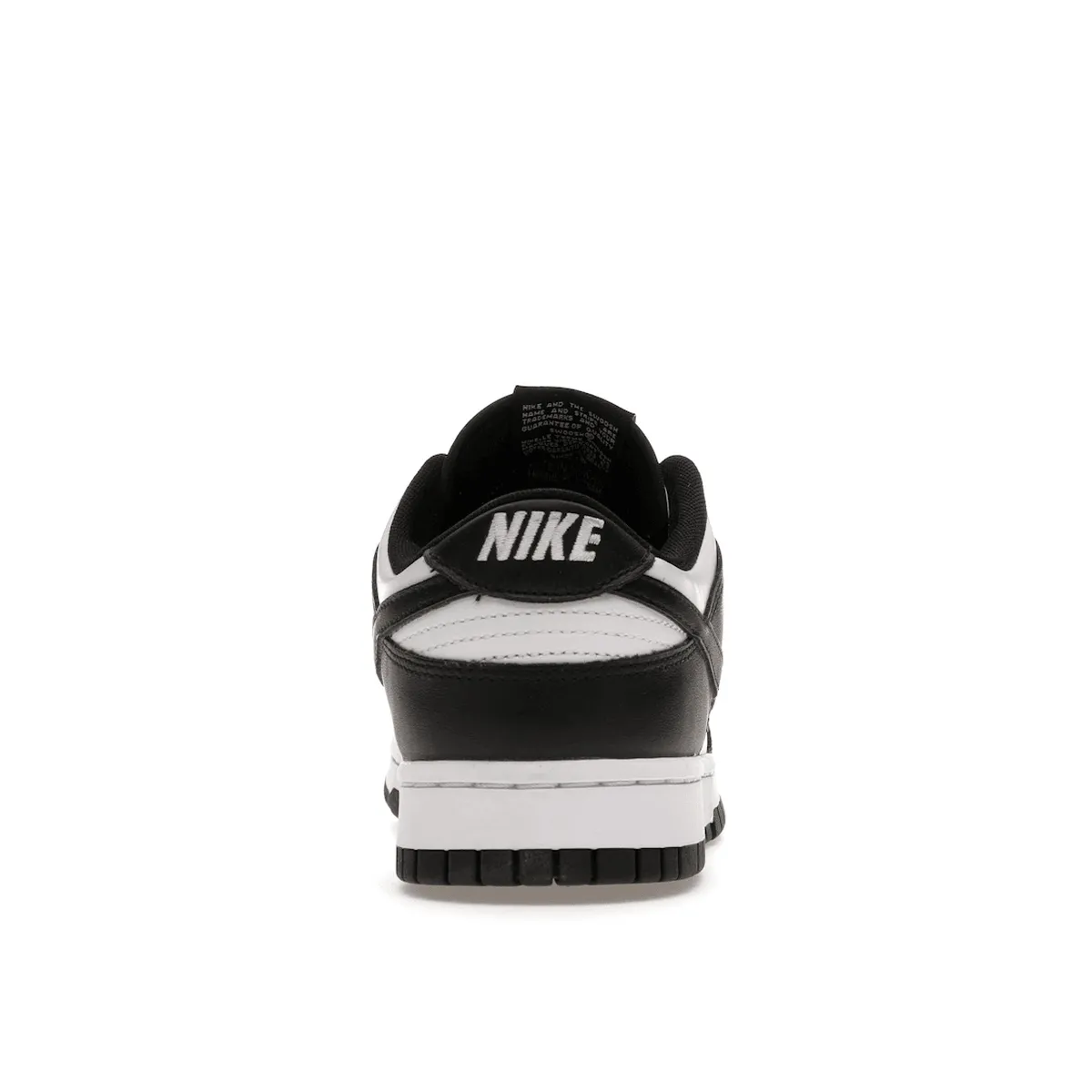 Flexible Step-On Glide Nike Dunk Low Panda Black White