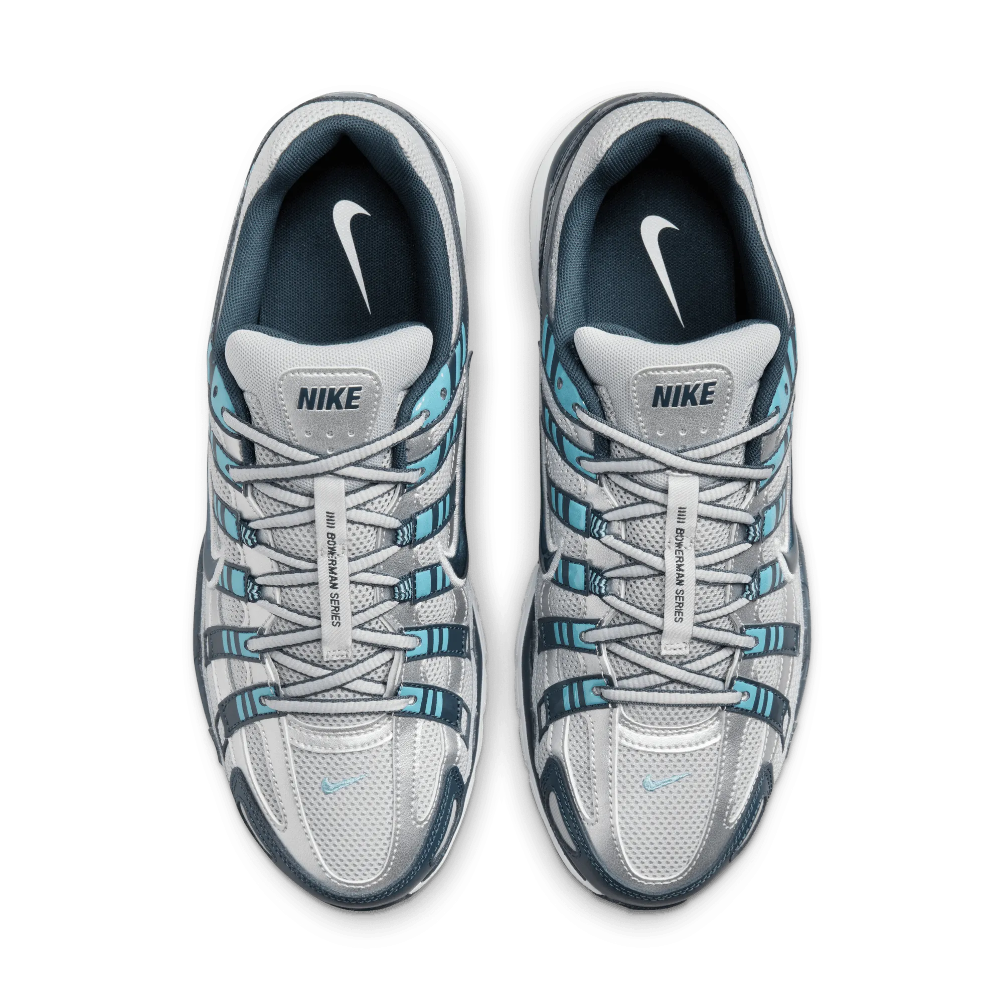 Flexible Support Men's Nike P-6000 "Armory Navy Flat Silver"