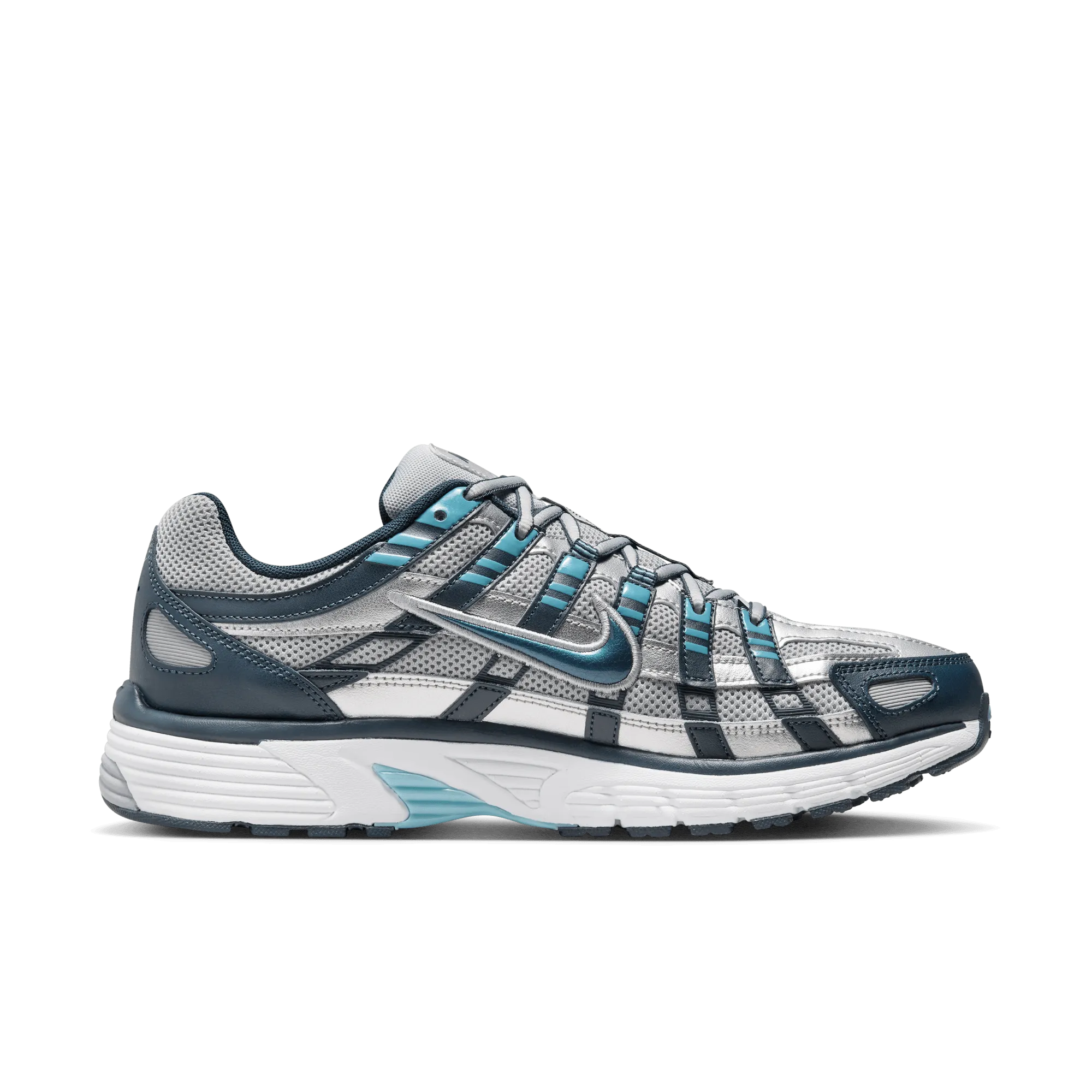 Flexible Support Men's Nike P-6000 "Armory Navy Flat Silver"