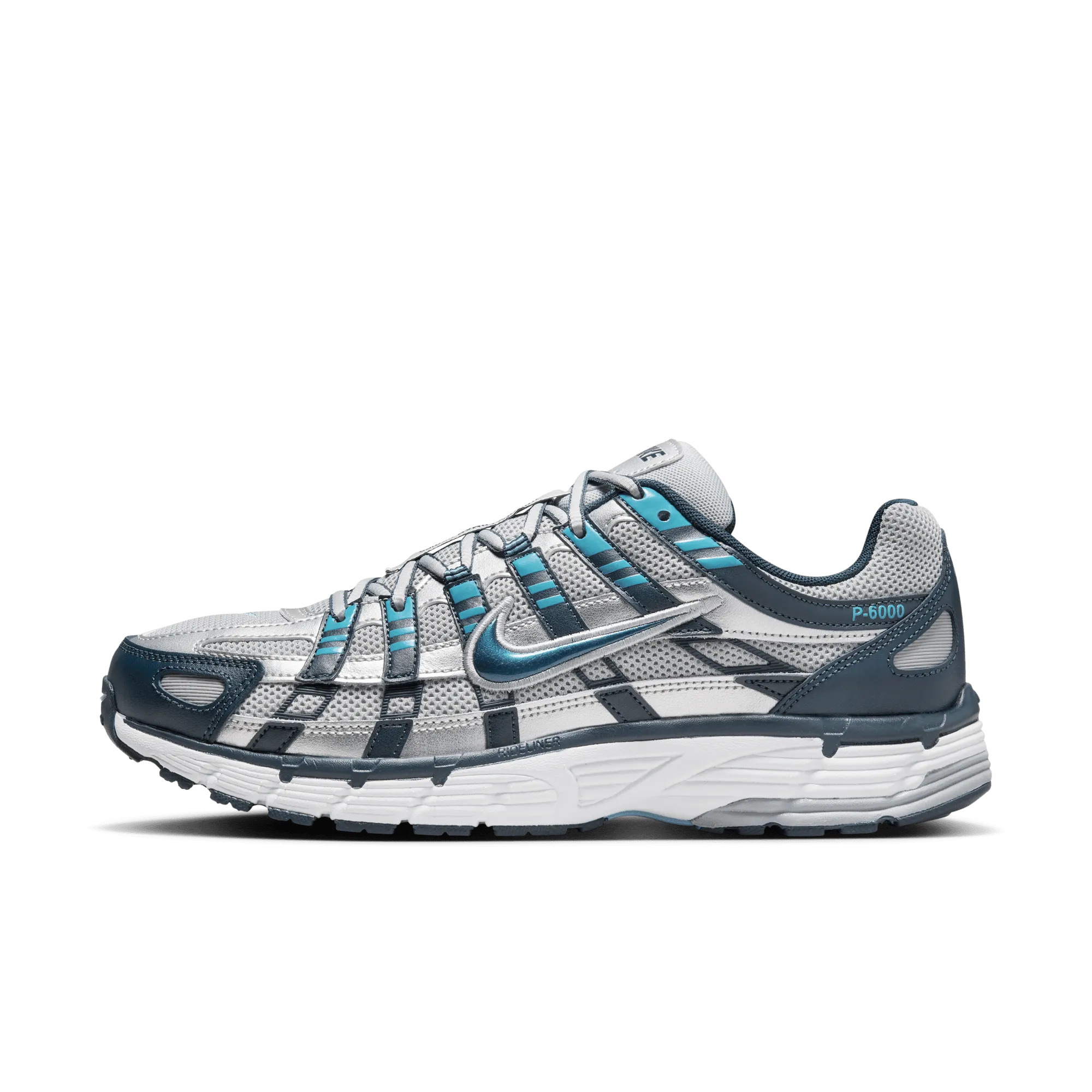 Flexible Support Men's Nike P-6000 "Armory Navy Flat Silver"