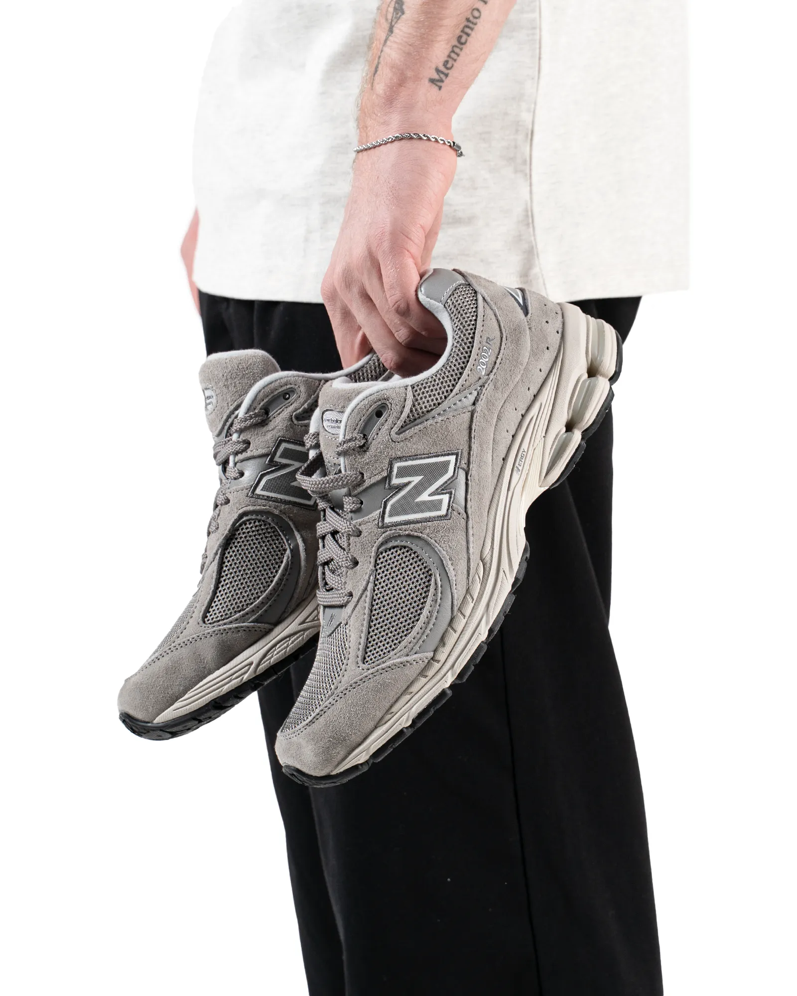Flexible Wear New Balance 2002R Marblehead Light Aluminum