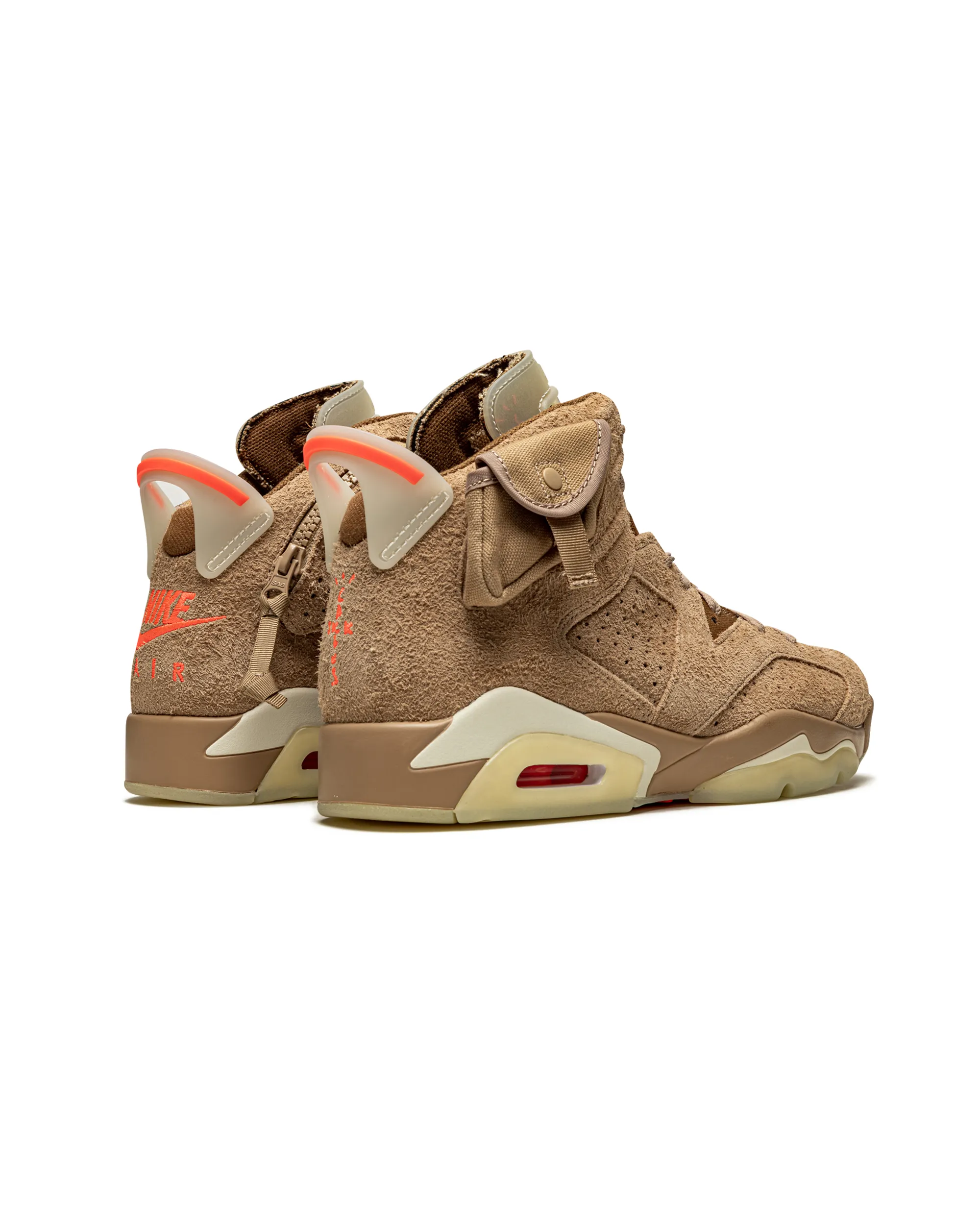 Flight Level Foam Jordan 6 Retro Travis Scott British Khaki