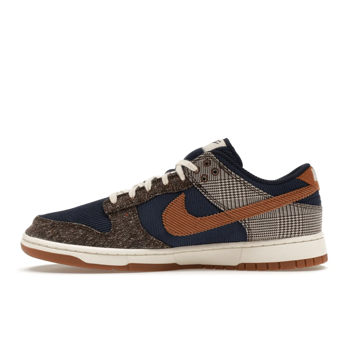 Fresh Dash Nike Dunk Low Tweed Midnight Navy Corduroy