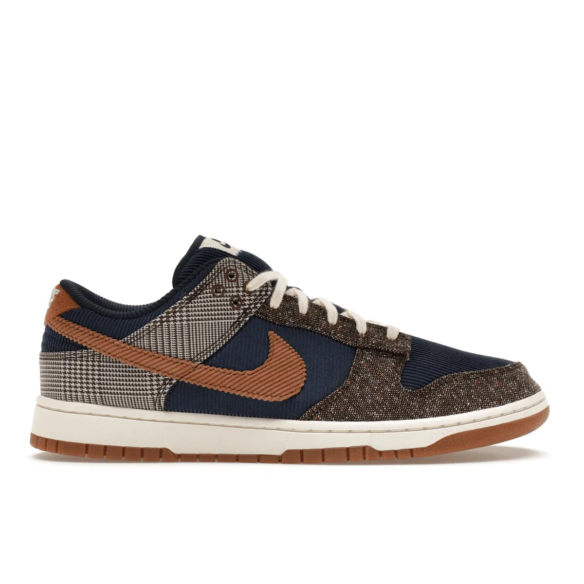 Fresh Dash Nike Dunk Low Tweed Midnight Navy Corduroy