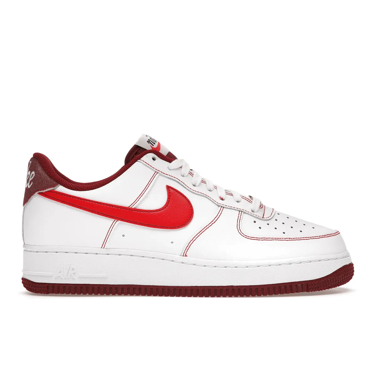 Air Force 1 First Use Team Red Fashion Scene City Proof