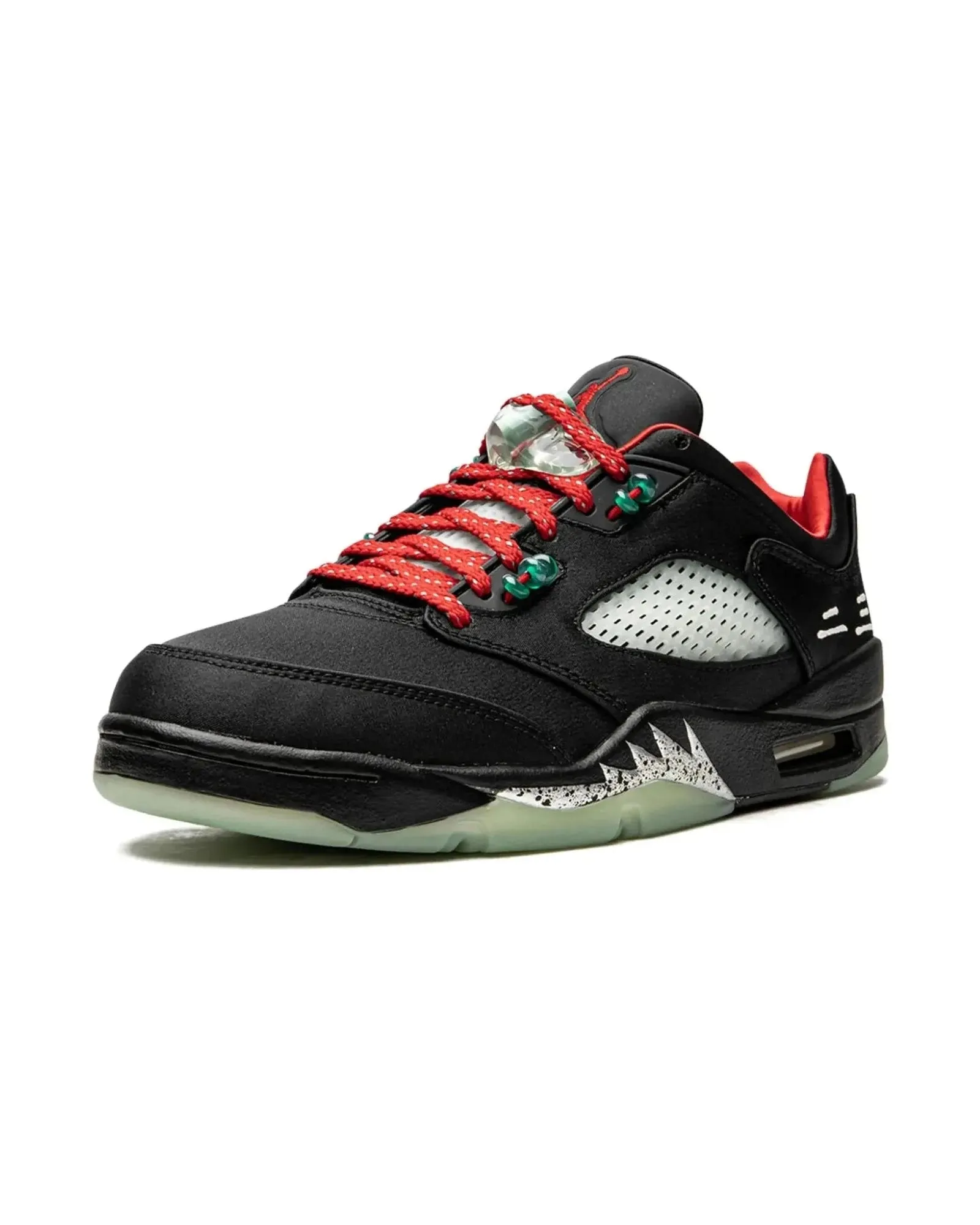 Fresh Look Nike Air Jordan 5 Retro Low X CLOT Jade