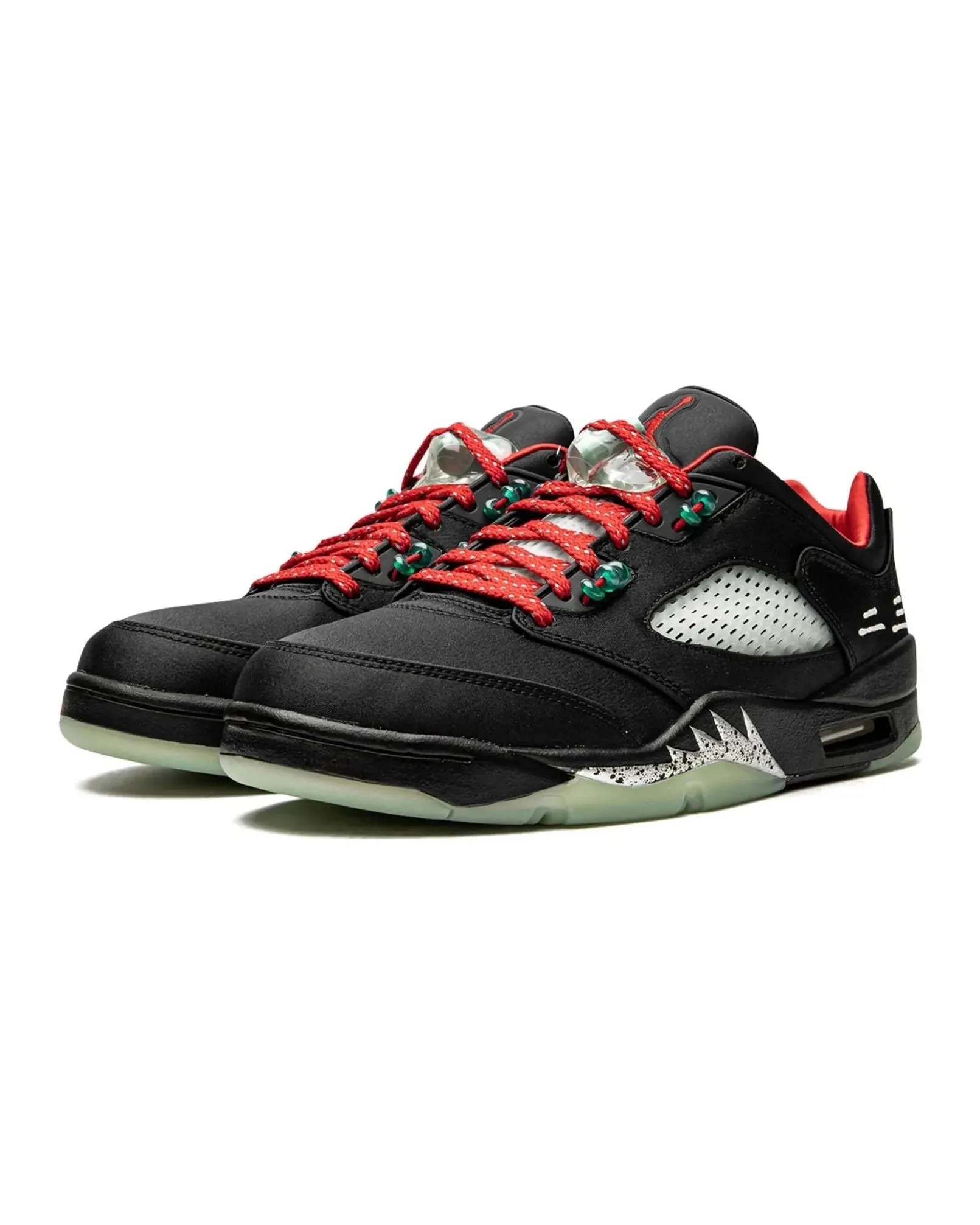 Fresh Look Nike Air Jordan 5 Retro Low X CLOT Jade