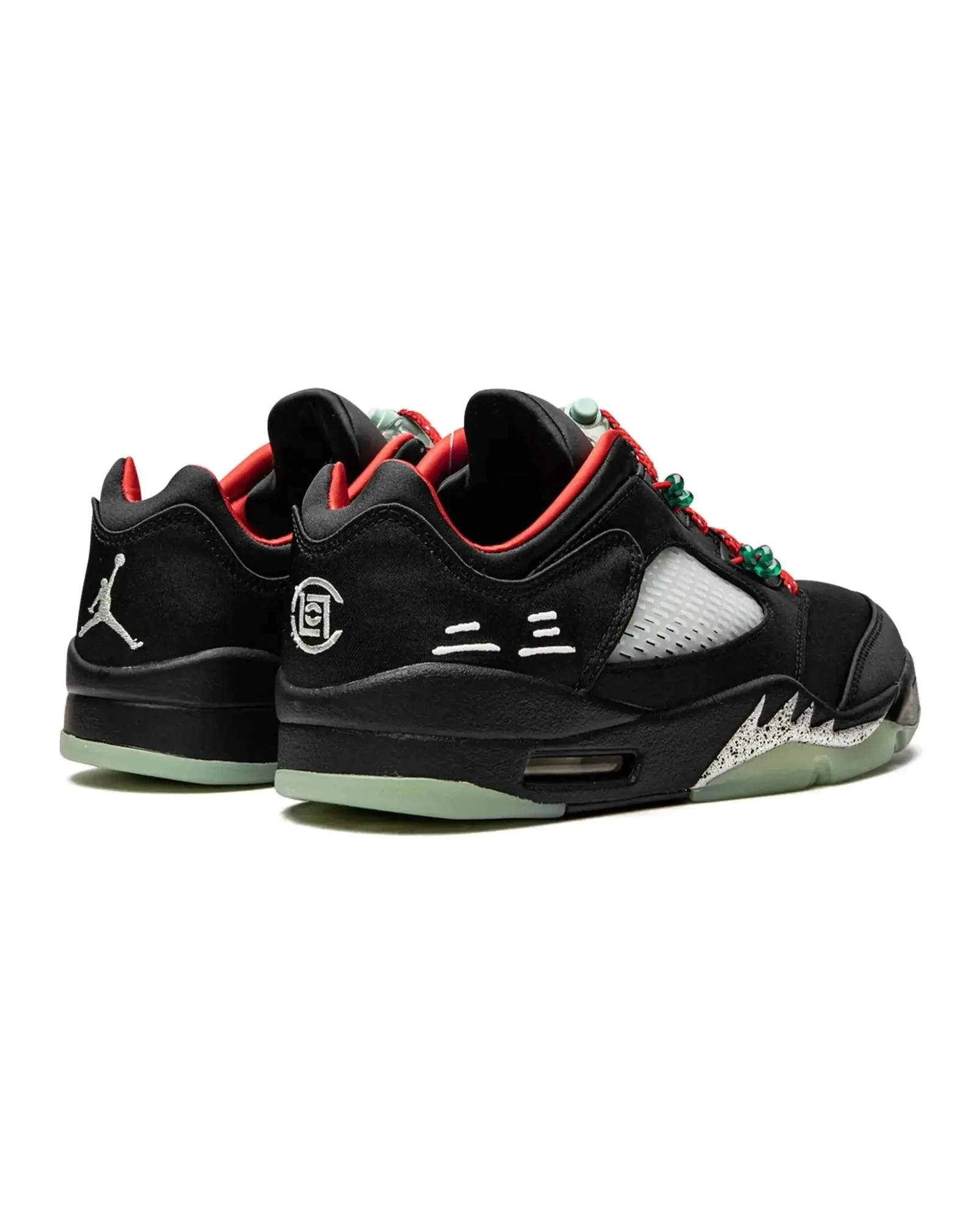 Fresh Look Nike Air Jordan 5 Retro Low X CLOT Jade
