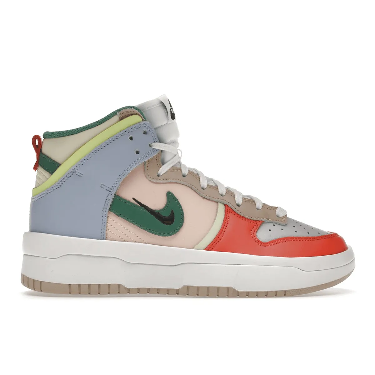 Cushioned Midsole Adjustable Fit Nike Dunk High Up Pastels