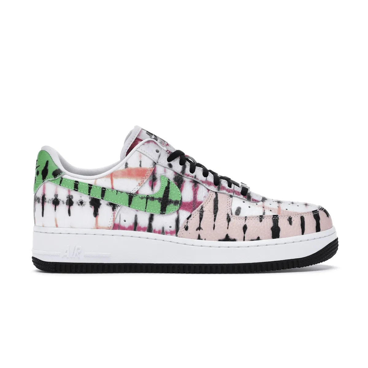 Ankle Base Gym Base Air Force 1 Black Tie Dye