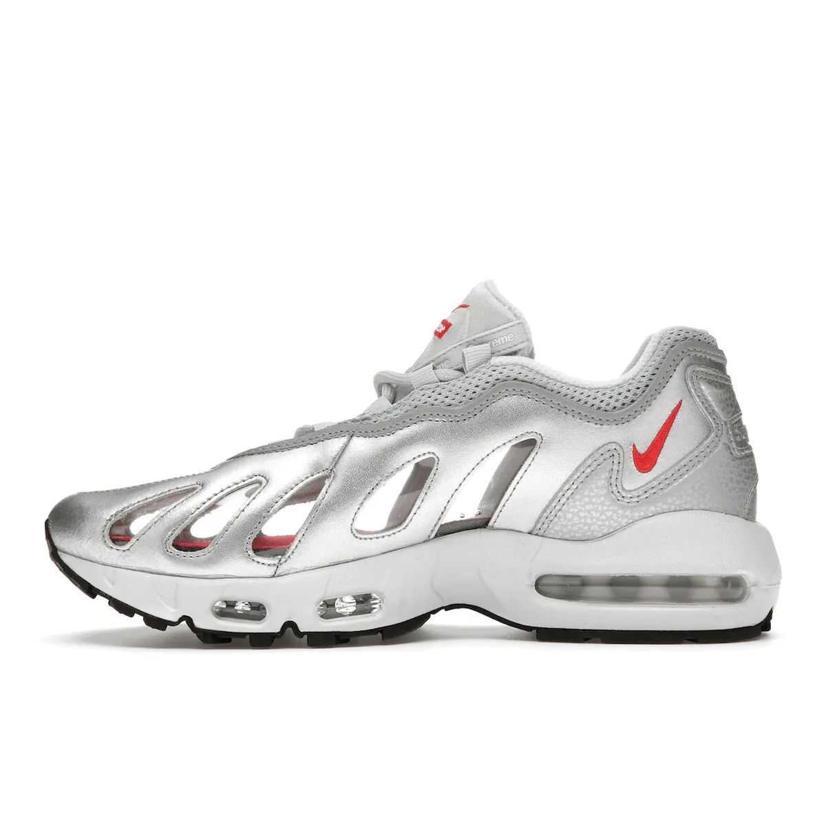 Full foot support Nike Air Max 96 Supreme Silver Bullet