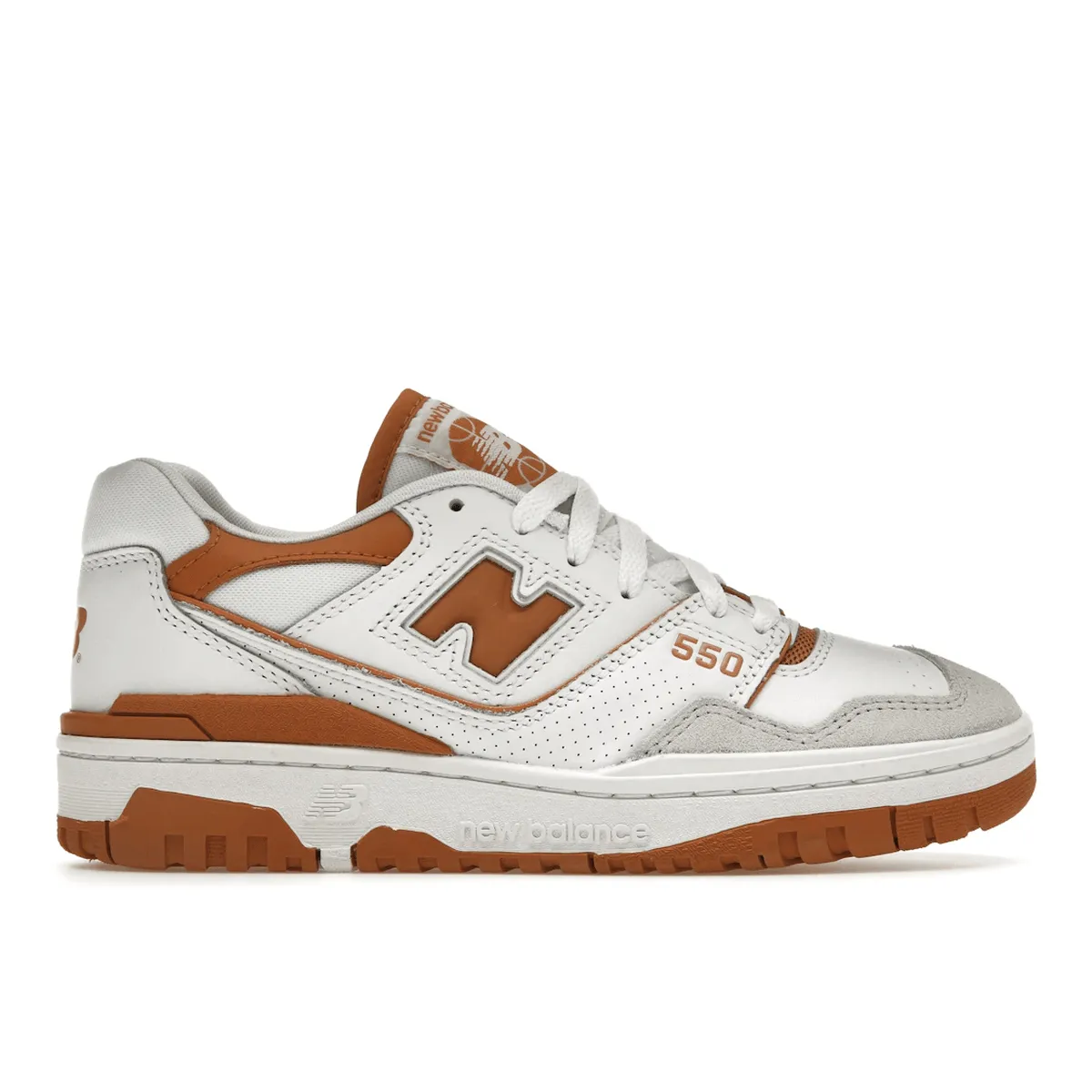 New Balance 550 Burnt Orange All-weather chic Clean Style