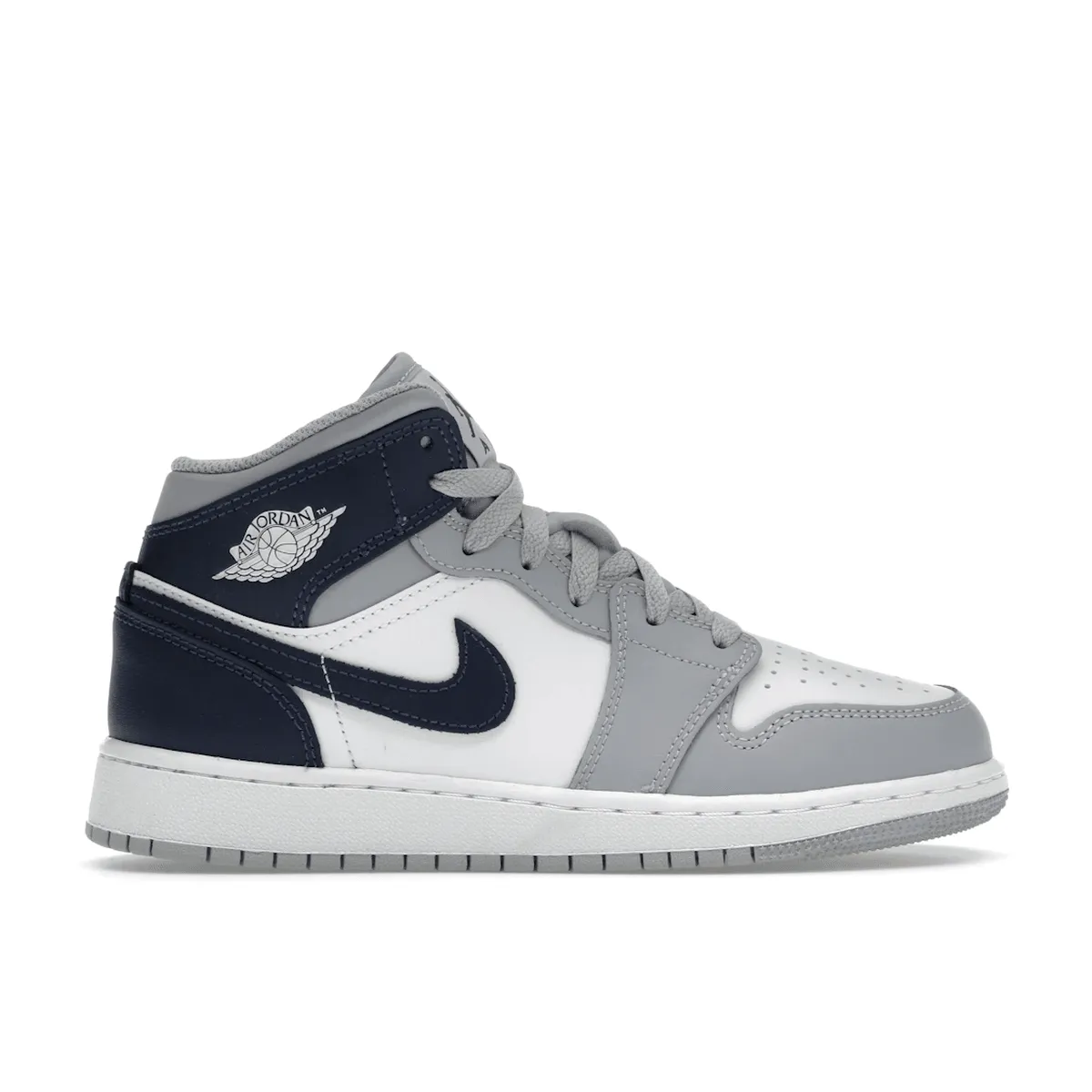 Game Changer Air Jordan 1 Mid Wolf Grey Midnight Navy