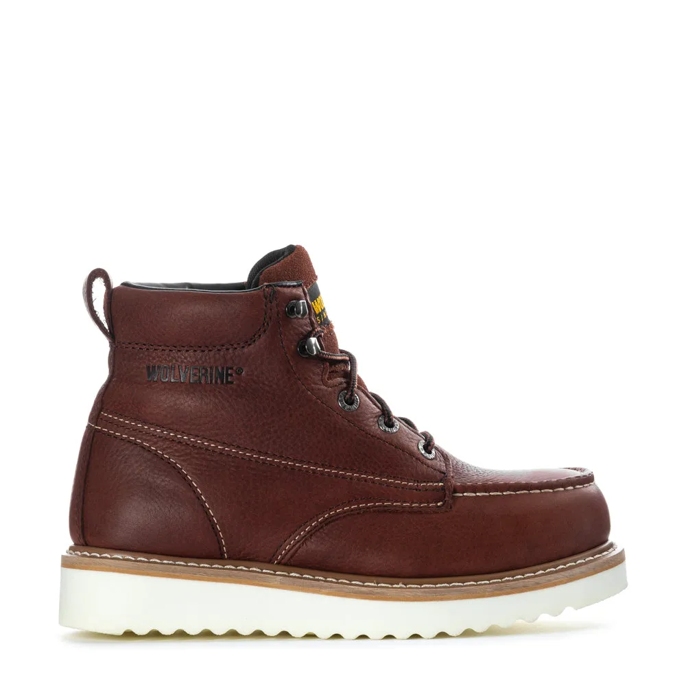 King Strong Fur Trim 6' Work Wedge Steel Toe - Mens