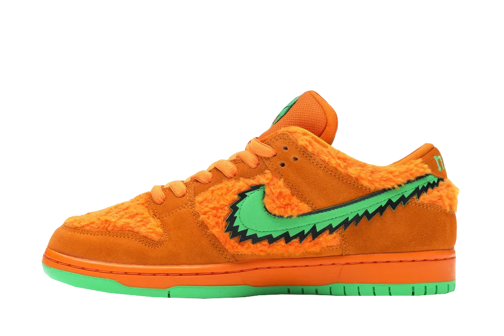 Grateful Dead Bears SB Dunk Low Orange Impact-absorbing durability