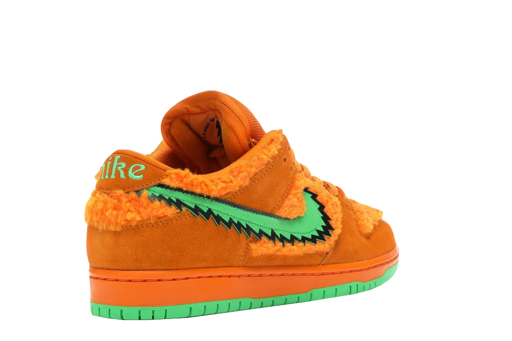 Grateful Dead Bears SB Dunk Low Orange Impact-absorbing durability