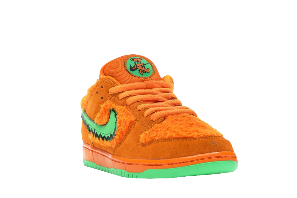 Grateful Dead Bears SB Dunk Low Orange Impact-absorbing durability