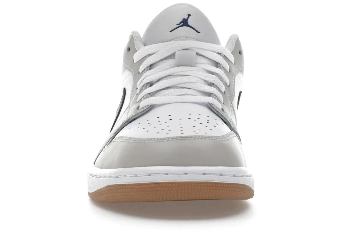Grip Power Air Jordan 1 Low Midnight Navy Neutral Grey