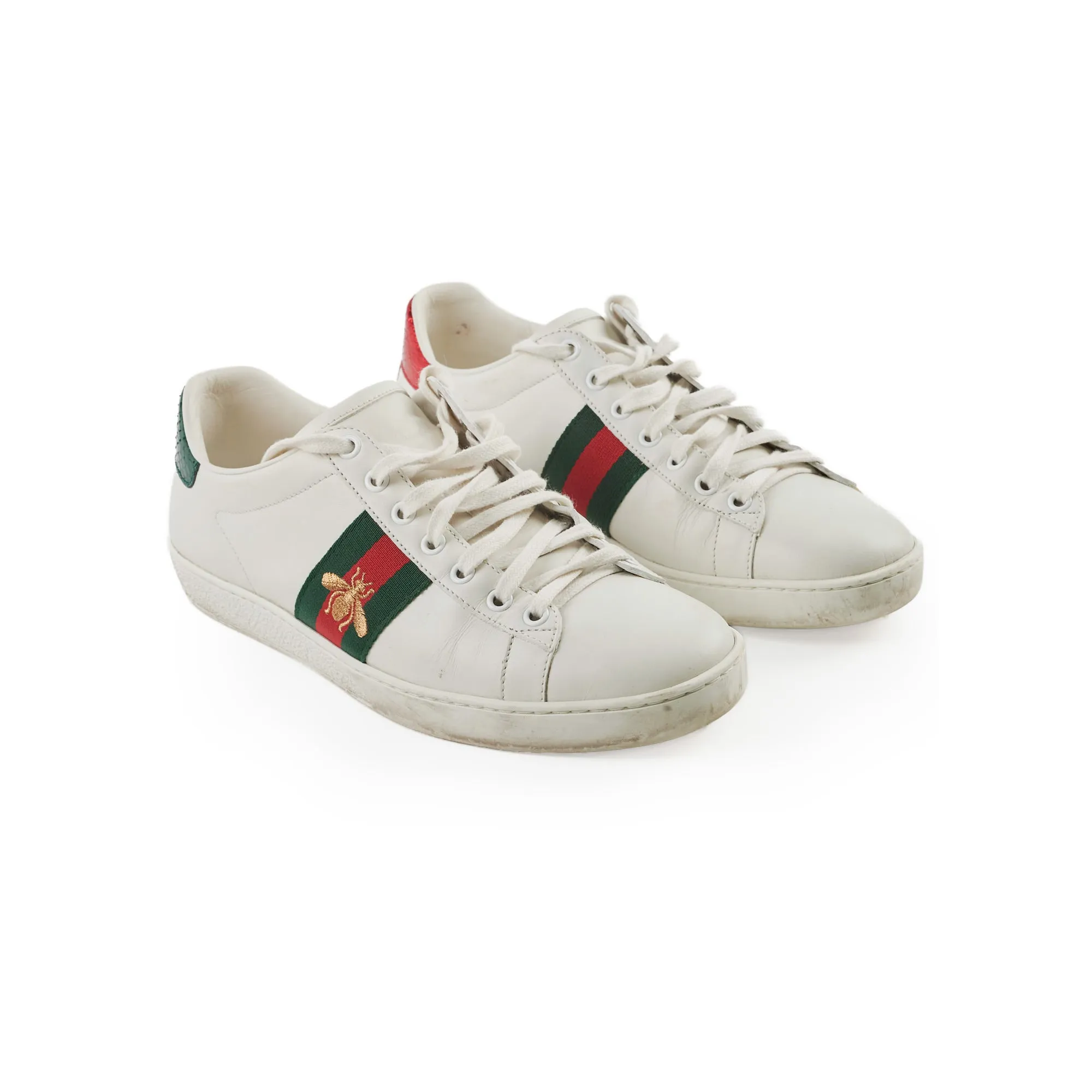 Gucci Ace Sneaker Bee Womens Size 39 Shoes Sculpted Design