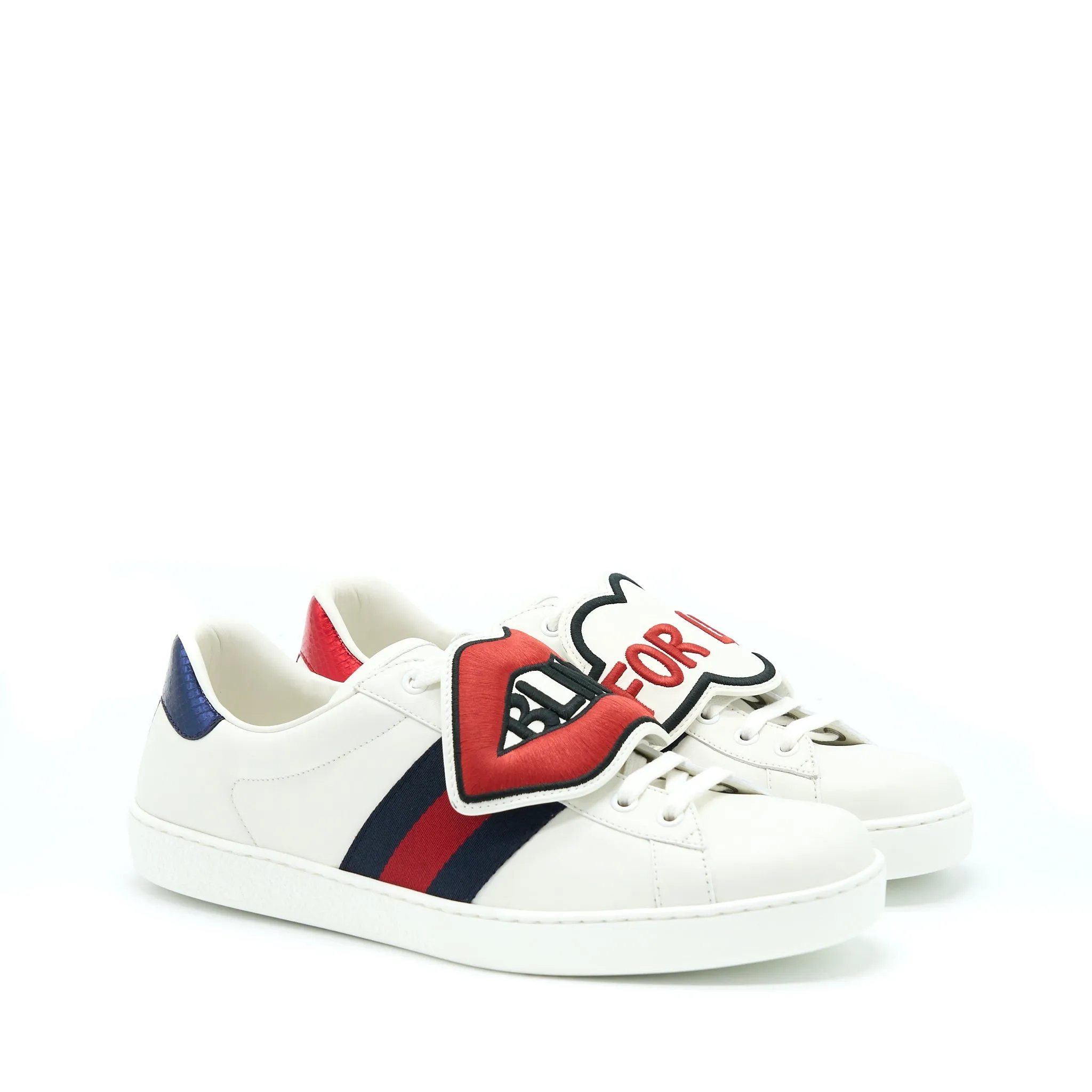 Gucci Size 9.5 Sneakers White/ Multicolour Dynamic Feel